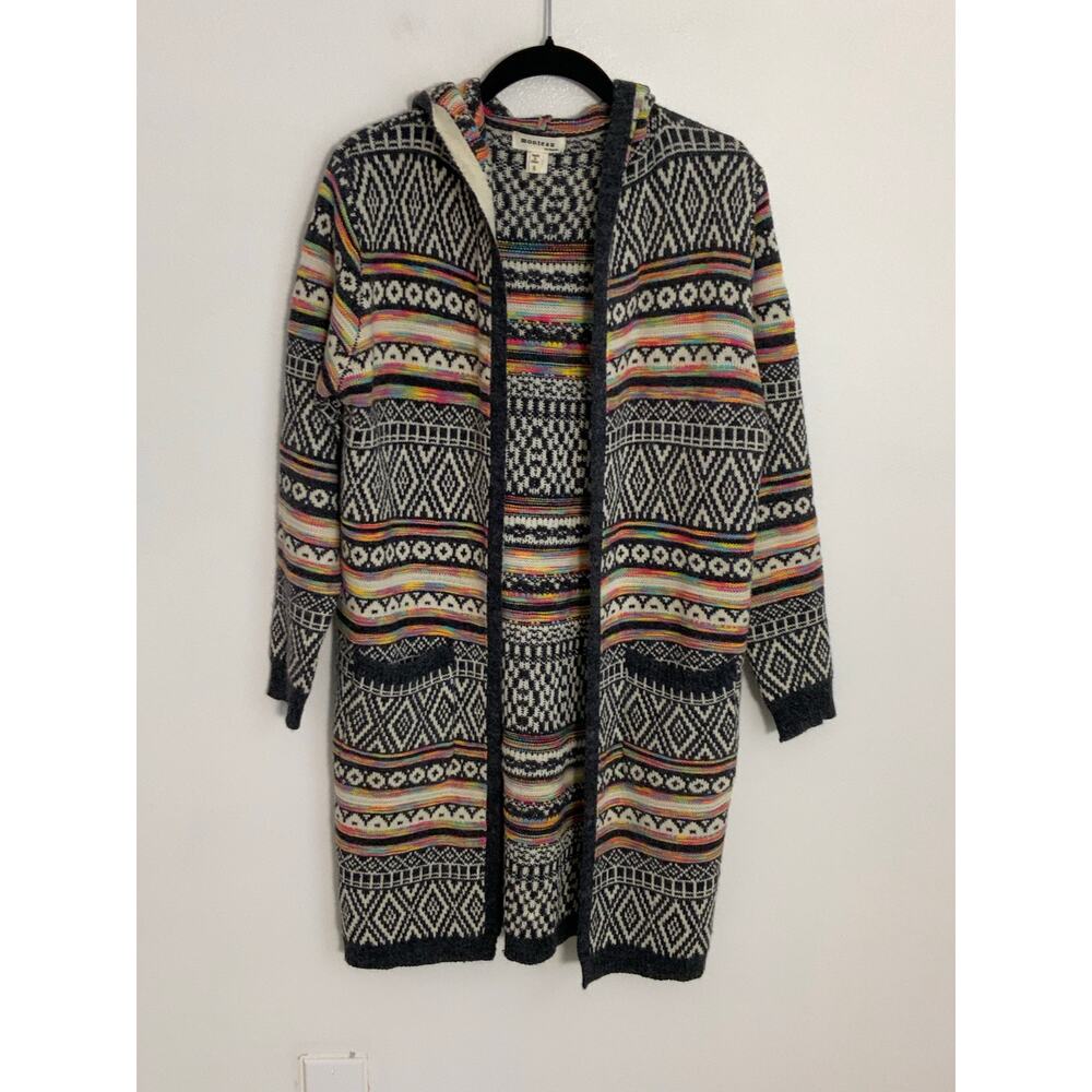Monteau Open Front Cardigan Size small‎